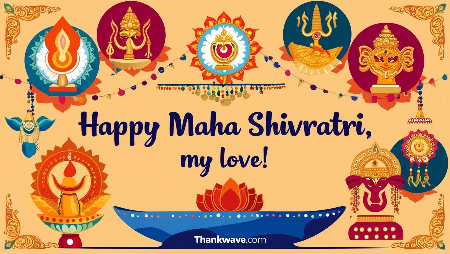 Happy Maha Shivratri, my love! 