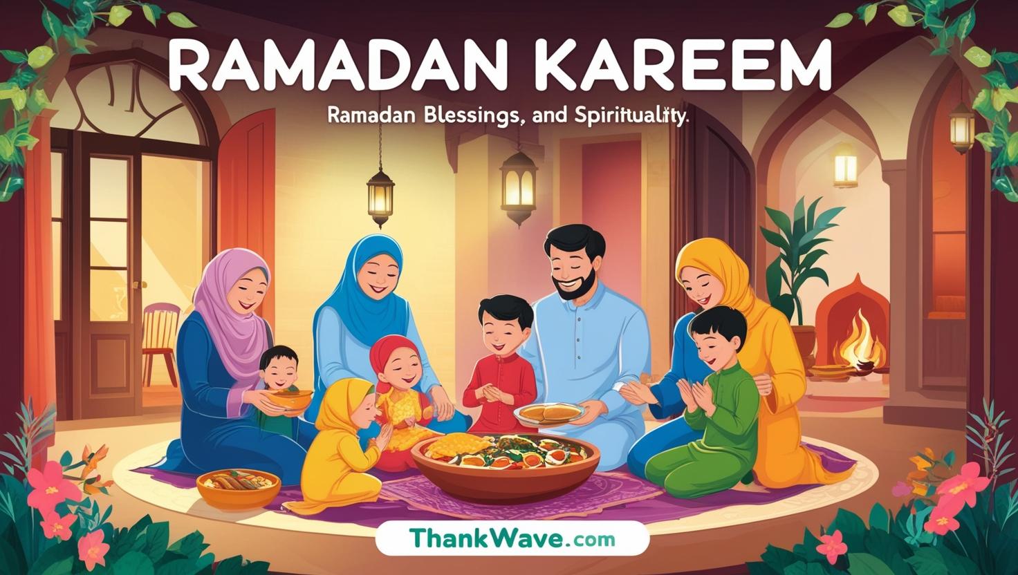 Ramadan Kareem! May our home be a place of love, kindness, and spirituality.