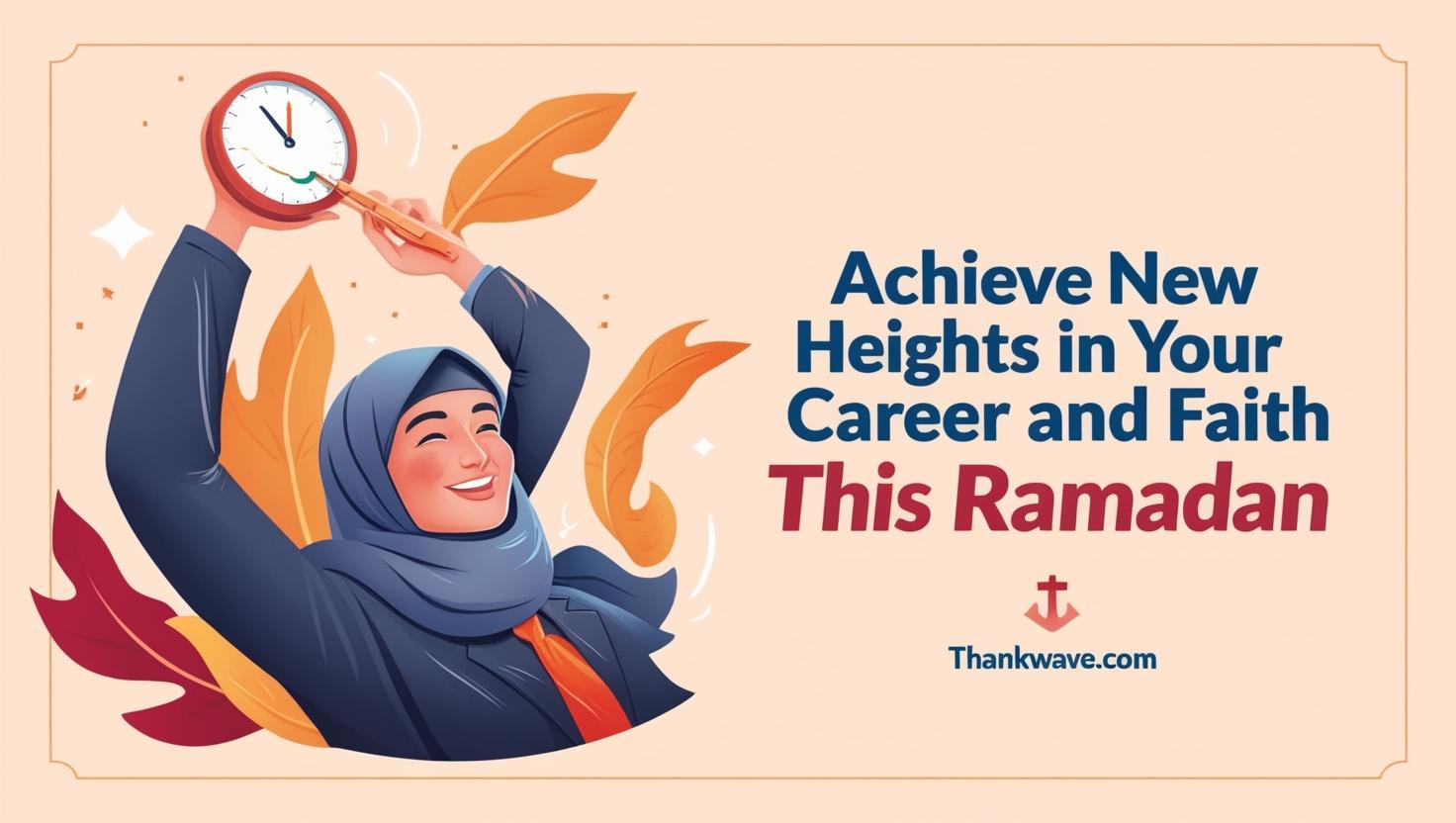 May this Ramadan inspire you to achieve new heights in your career and faith.