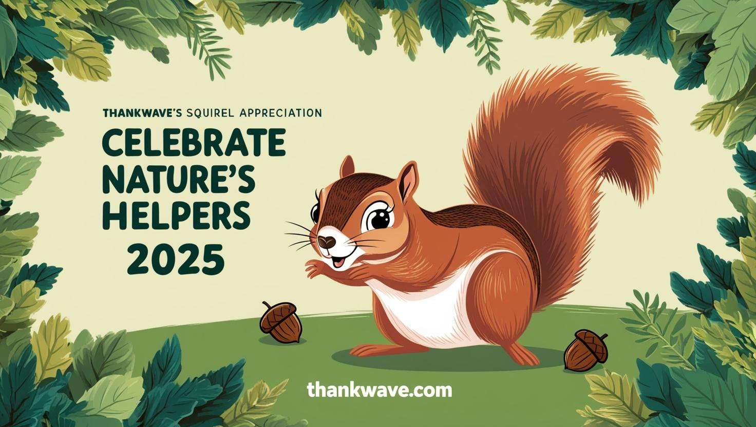Squirrel Appreciation: Celebrate Nature's Helpers 2025