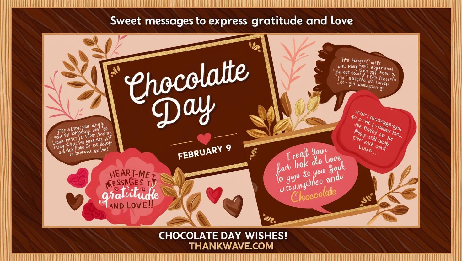 Chocolate Day 2025 (February 9): Sweet Messages to Express Gratitude and Love